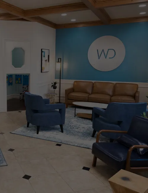 Westwood Dental office waiting room in Draper, Utah